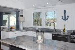 Beautiful litchen island & counter tops